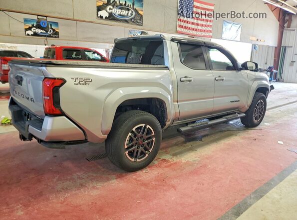3TYKB5FN9ST027303 2025 TOYOTA TACOMA Серебряный Задняя правая четверть