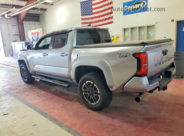 3TYKB5FN9ST027303 2025 TOYOTA TACOMA Серебряный Задняя левая четверть