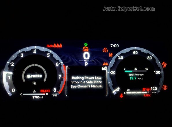 3TYKB5FN9ST027303 2025 TOYOTA TACOMA Серебряный Вид щитка приборов