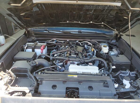 3TYKB5FN9ST028905 2025 TOYOTA TACOMA Black Rear interior view