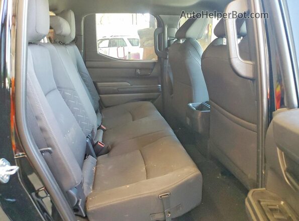 3TYKB5FN9ST028905 2025 TOYOTA TACOMA Black Rear seats view