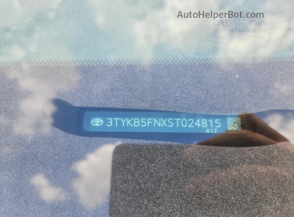 3TYKB5FNXST024815 2025 TOYOTA TACOMA Black Вид підкапотного простору