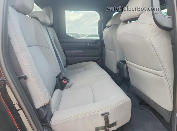 3TYKB5FNXST024815 2025 TOYOTA TACOMA Black Вид задніх сидінь
