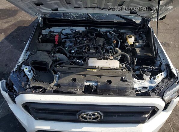 3TYKD5HN1ST037704 2025 TOYOTA TACOMA Белый Вид задней части салона
