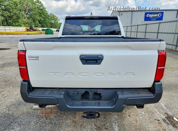 3TYKD5HN2ST021429 2025 TOYOTA TACOMA White უკანა ხედი