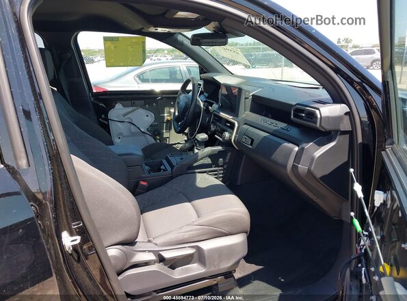 3TYKD5HN3ST038126 2025 TOYOTA TACOMA Black Front interior view
