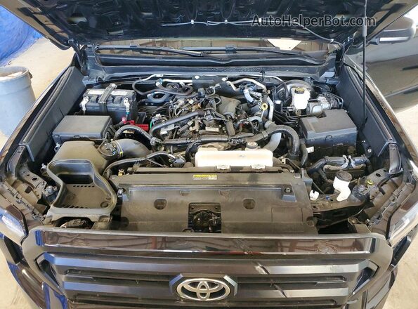 3TYKD5HN4RT003329 2024 TOYOTA TACOMA Black Вид задньої частини салону
