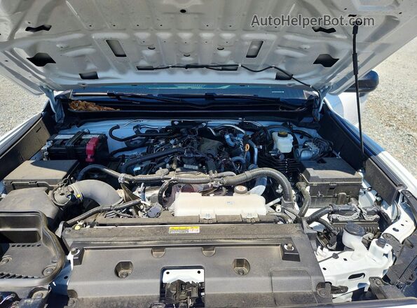 3TYKD5HN4ST037776 2025 TOYOTA TACOMA White Widok wnętrza z tyłu