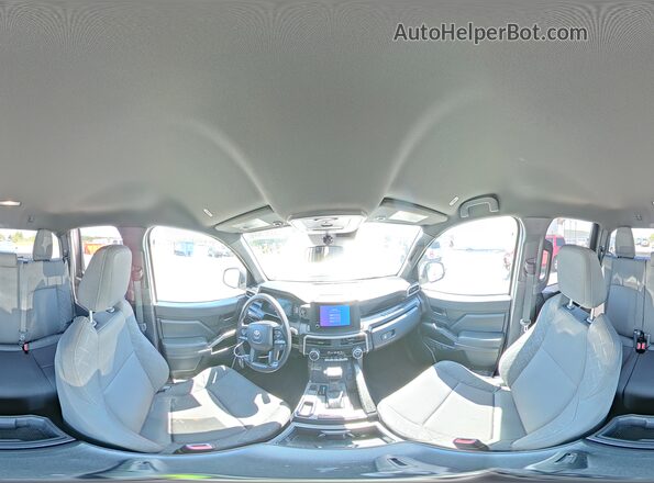 3TYKD5HN4ST037776 2025 TOYOTA TACOMA White Widok wnętrza 360 stopni