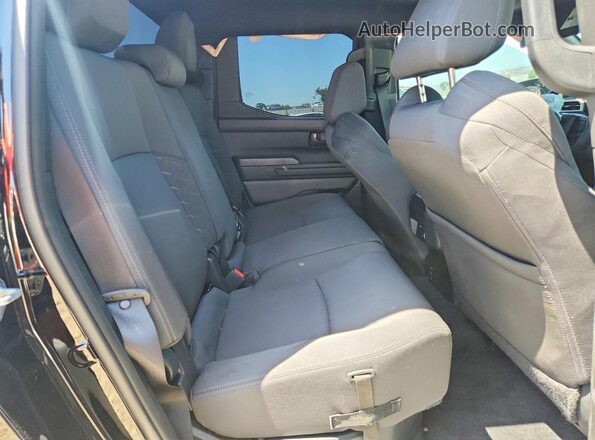 3TYKD5HN4ST038331 2025 TOYOTA TACOMA Black Rear seats view