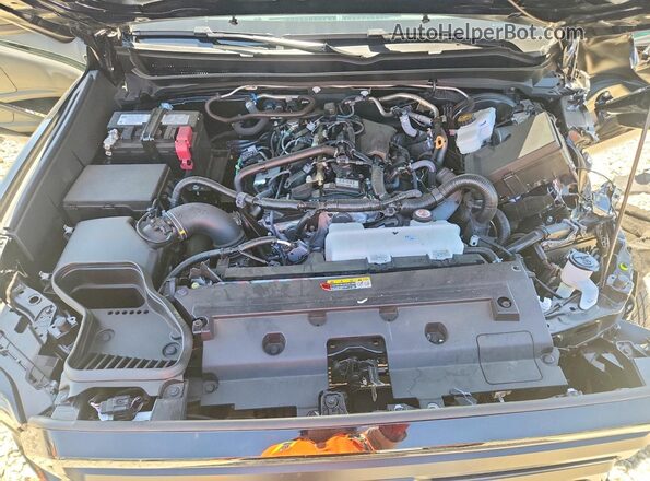 3TYKD5HN4ST038331 2025 TOYOTA TACOMA Black Rear interior view