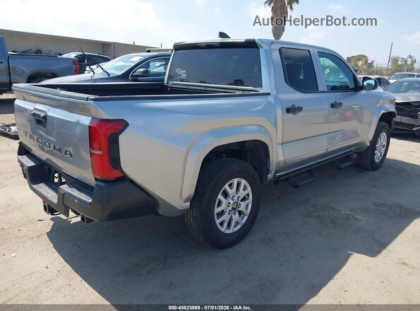 3TYKD5HN5ST029122 2025 TOYOTA TACOMA Silver უკანა მარჯვენა