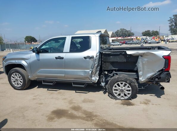 3TYKD5HN5ST029122 2025 TOYOTA TACOMA Silver სალონის 360-გრადუსიანი ხედი