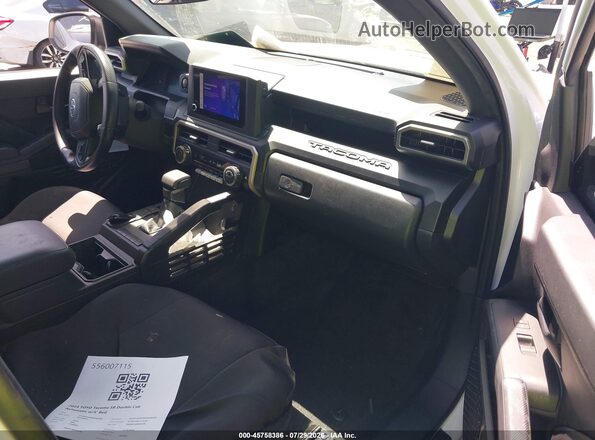 3TYKD5HN6RT002795 2024 TOYOTA TACOMA White Սալոնի դիմացի տեսք
