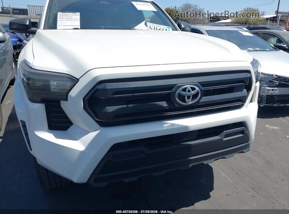 3TYKD5HN6RT002795 2024 TOYOTA TACOMA White Սալոնի հետևի տեսք