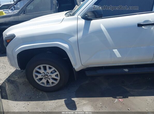 3TYKD5HN6RT002795 2024 TOYOTA TACOMA White Առջևի ձախ երեք քառորդ տեսարան