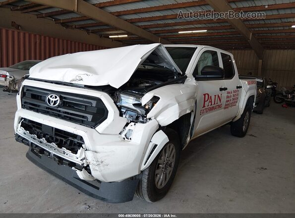 3TYKD5HN8ST032502 2025 TOYOTA TACOMA White Front left