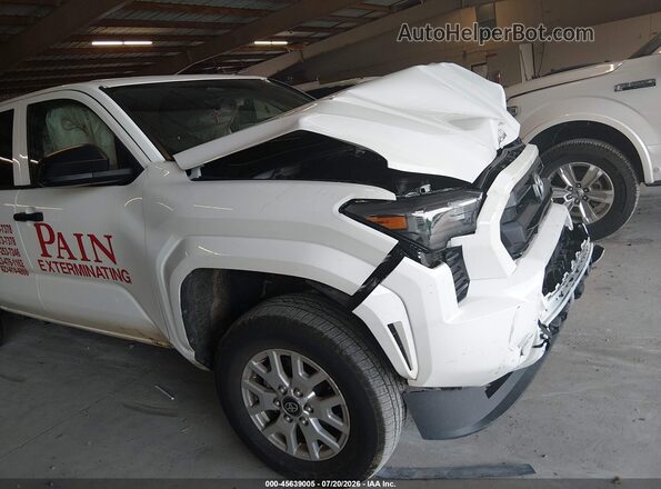 3TYKD5HN8ST032502 2025 TOYOTA TACOMA White Front view
