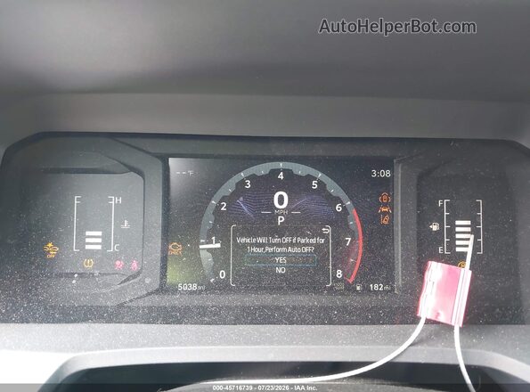 3TYKD5HNXTT042403 2026 TOYOTA TACOMA White უკანა სავარძლების ხედი