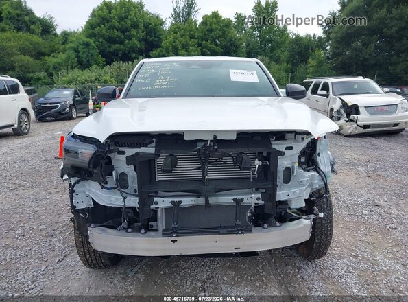 3TYKD5HNXTT042403 2026 TOYOTA TACOMA White უკანა სალონის ხედი