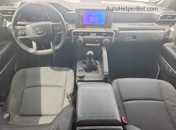 3TYKE5JN8RT028161 2024 TOYOTA TACOMA White Вид панелі приладів