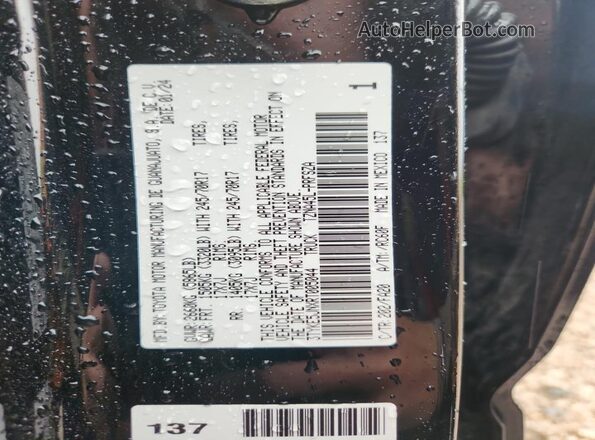 3TYKE5JNXRT005044 2024 TOYOTA TACOMA Black Շարժիչի բաժամունքի տեսք