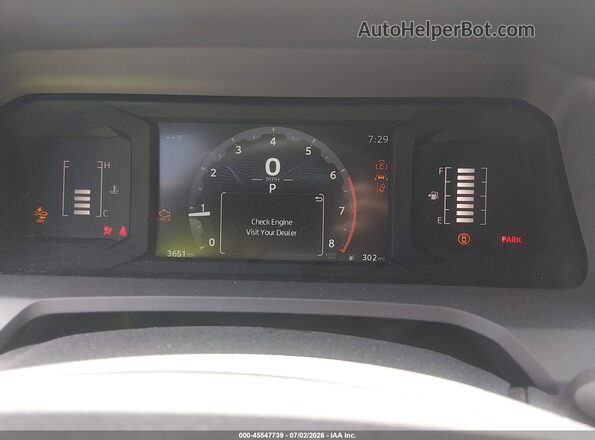 3TYLB5JN1TT111113 2026 TOYOTA TACOMA Red Widok tylnych siedzeń