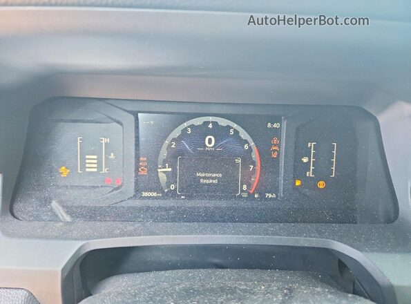 3TYLB5JN2ST071719 2025 TOYOTA TACOMA Угольный Вид щитка приборов