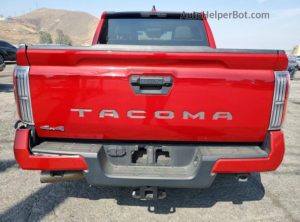 3TYLB5JN3RT036889 2024 TOYOTA TACOMA Red უკანა ხედი