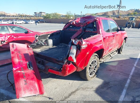 3TYLB5JN3ST069624 2025 TOYOTA TACOMA Красный Задняя правая четверть