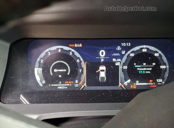 3TYLB5JN3ST098055 2025 TOYOTA TACOMA White Widok zestawu wskaźników