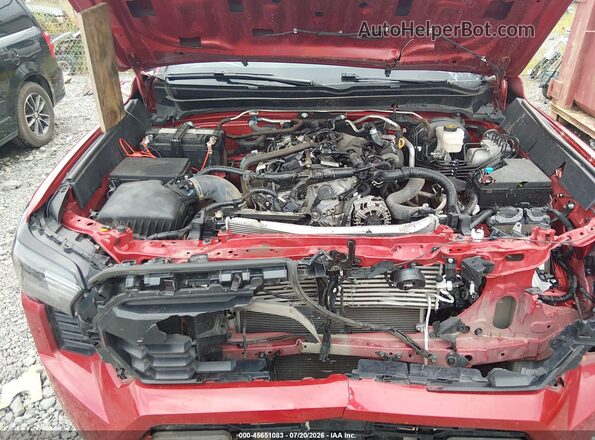 3TYLB5JN4RT021589 2024 TOYOTA TACOMA Red Հետևի տեսք