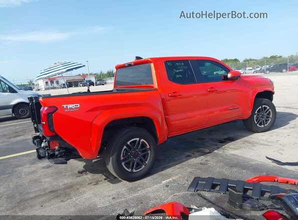 3TYLB5JN4RT051806 2024 TOYOTA TACOMA Оранжевый Задняя правая четверть