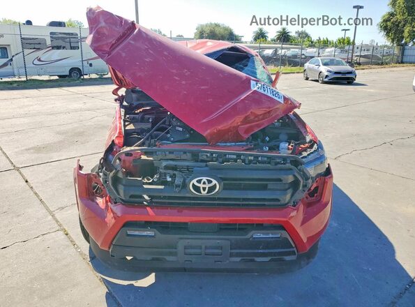 3TYLB5JN5RT043441 2024 TOYOTA TACOMA Red Դիմացի տեսք