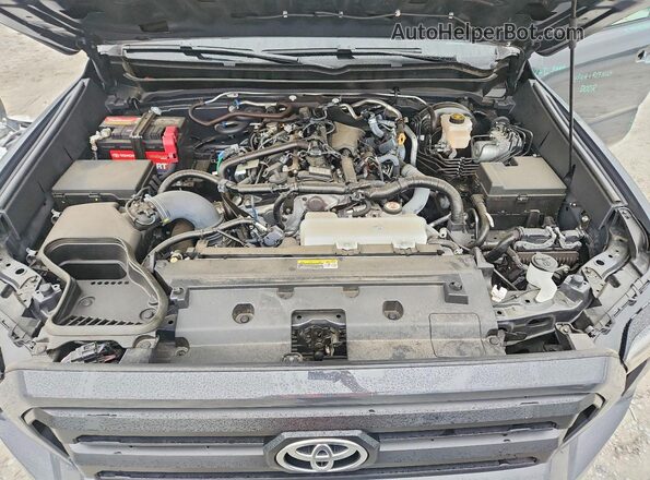 3TYLB5JN6RT035431 2024 TOYOTA TACOMA Charcoal Rear interior view