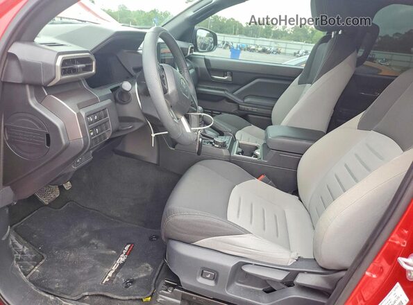 3TYLB5JN7ST082019 2025 TOYOTA TACOMA Red Սալոնի դիմացի տեսք