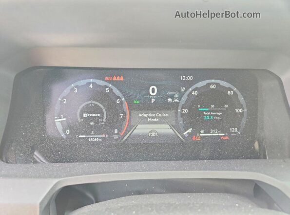 3TYLB5JNXRT059327 2024 TOYOTA TACOMA Silver Vista del cuadro de instrumentos