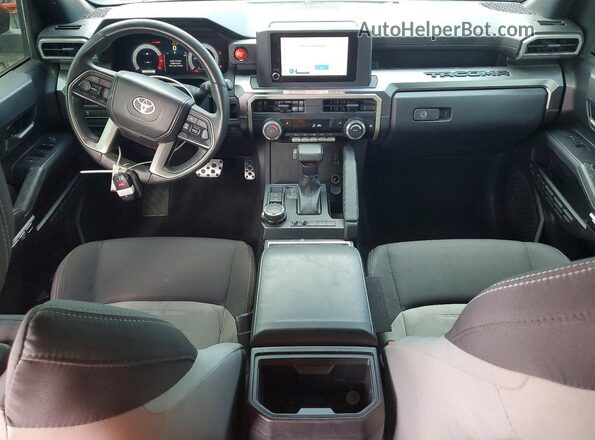 3TYLB5JNXST093547 2025 TOYOTA TACOMA Burgundy Вид панелі приладів