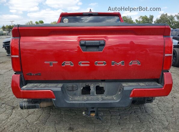 3TYLB5JNXST093547 2025 TOYOTA TACOMA Burgundy Вид ззаду