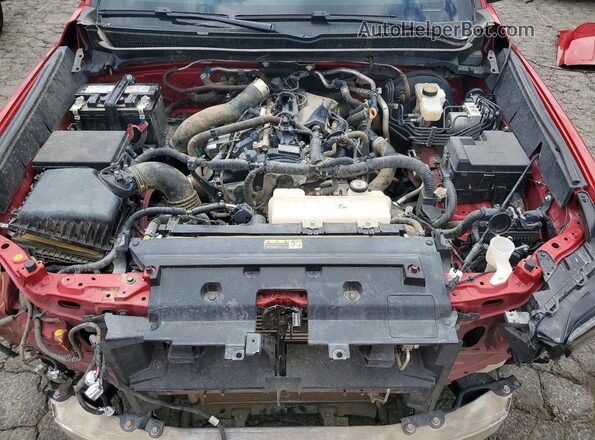 3TYLB5JNXST093547 2025 TOYOTA TACOMA Burgundy Вид задньої частини салону