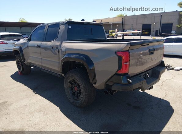 3TYLC5LN0ST025736 2025 TOYOTA TACOMA HYBRID Brown Trasero izquierdo