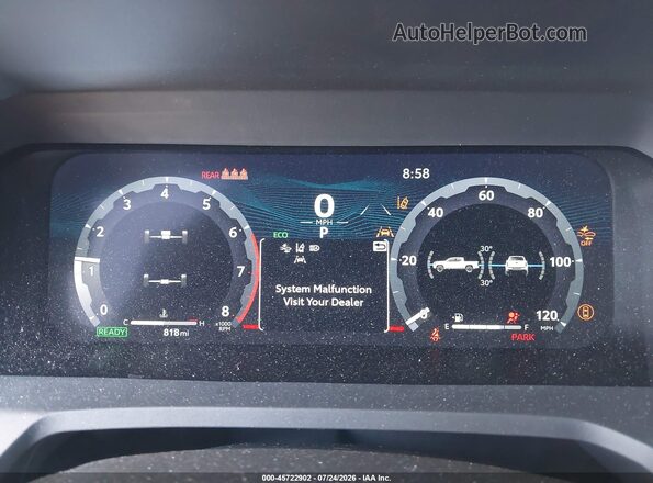 3TYLC5LN0TT068507 2026 TOYOTA TACOMA HYBRID Black Vista de los asientos traseros