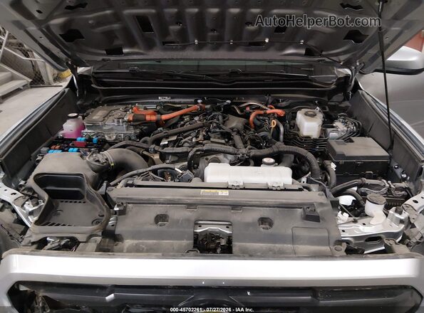 3TYLC5LN3ST027190 2025 TOYOTA TACOMA HYBRID Silver Вид ззаду