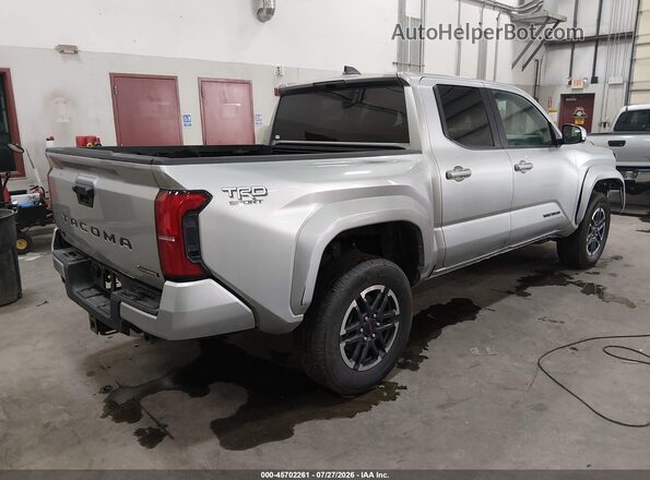 3TYLC5LN3ST027190 2025 TOYOTA TACOMA HYBRID Silver Задня права чверть