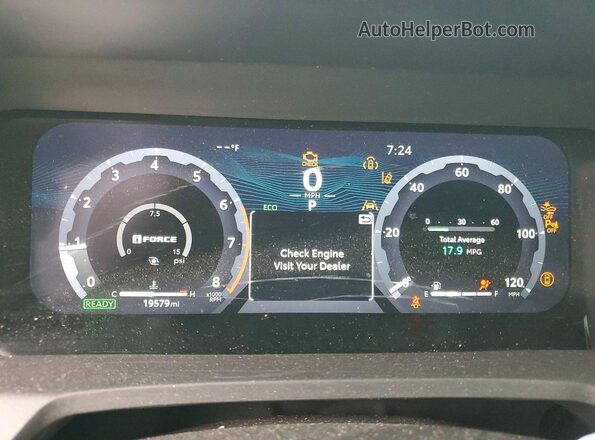 3TYLC5LN4RT014426 2024 TOYOTA TACOMA White Instrument cluster view