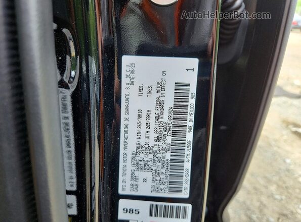 3TYLC5LN4ST044869 2025 TOYOTA TACOMA Black Vista del compartimento del motor