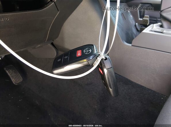 3TYLC5LN5ST044668 2025 TOYOTA TACOMA HYBRID White Widok deski rozdzielczej