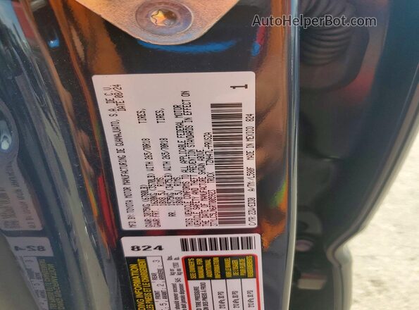 3TYLC5LN6RT005923 2024 TOYOTA TACOMA Серый Вид наклейки с VIN-кодом