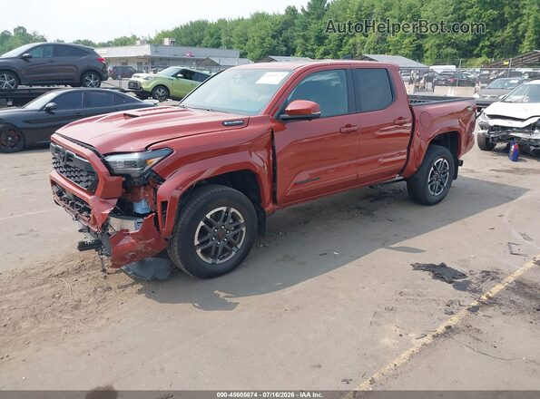 3TYLC5LN6ST034652 2025 TOYOTA TACOMA HYBRID Orange Vista tres cuartos delantera izquierda
