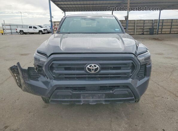 3TYLD5KN0RT008959 2024 TOYOTA TACOMA Gray Դիմացի տեսք